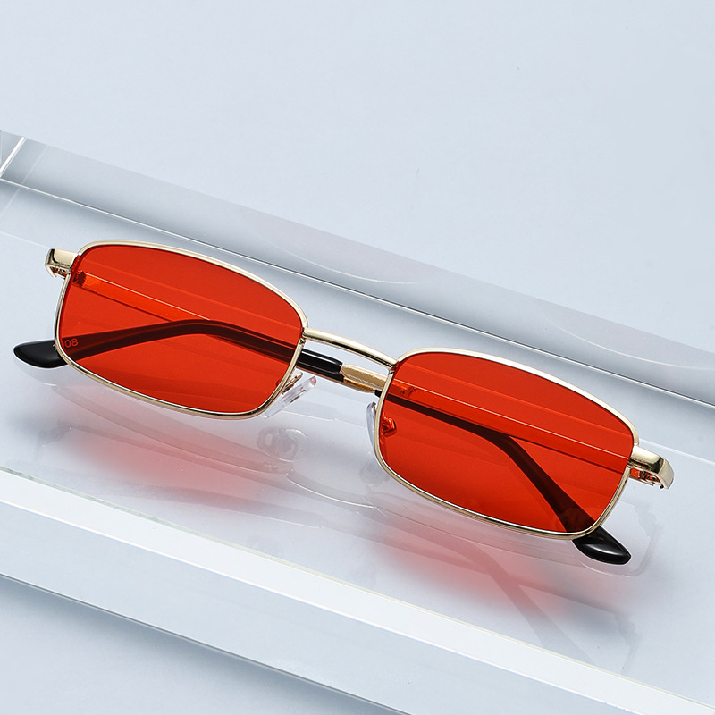Vintage Fashion Glasses - Kacamata Hitam Punk Fashion Wanita Pria
