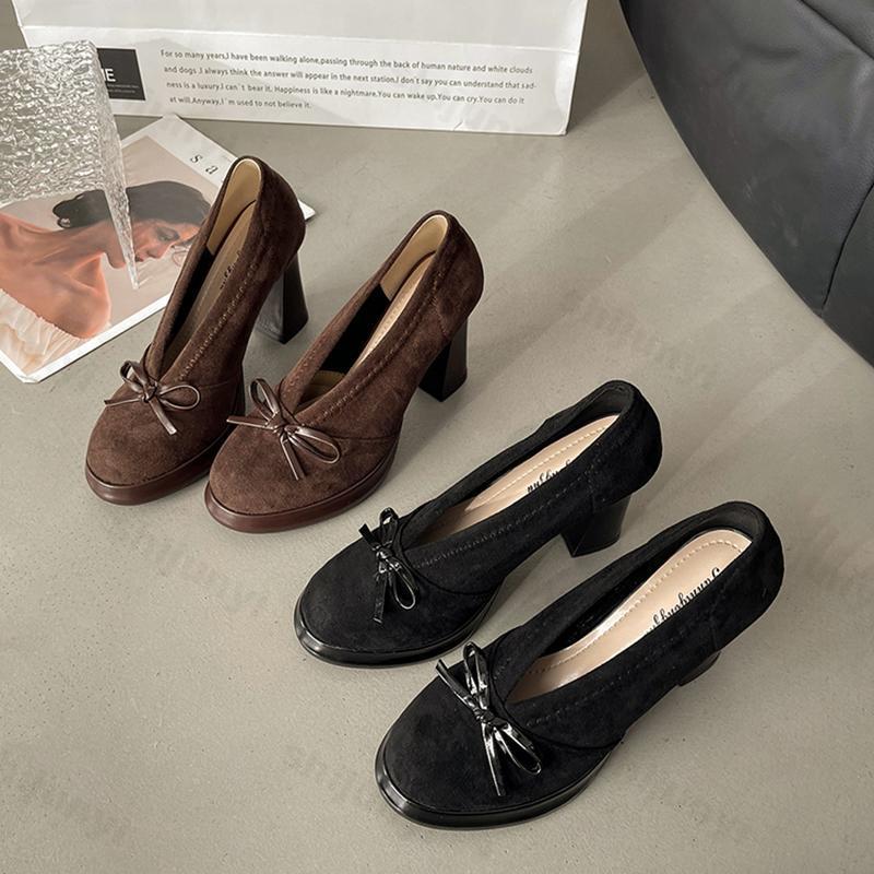 Vintage Fashion Luxury - Sepatu Hak Tinggi Wanita 2025 Musim