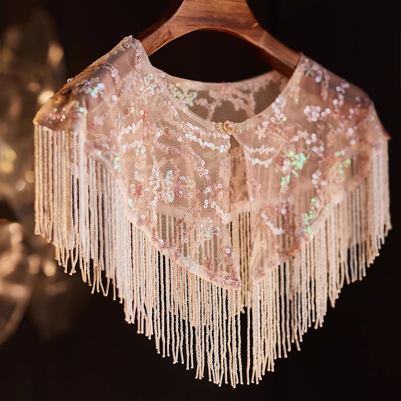 Vintage Fashion Style Female - Selendang Pashmina Wanita Gaya Cina Vintage