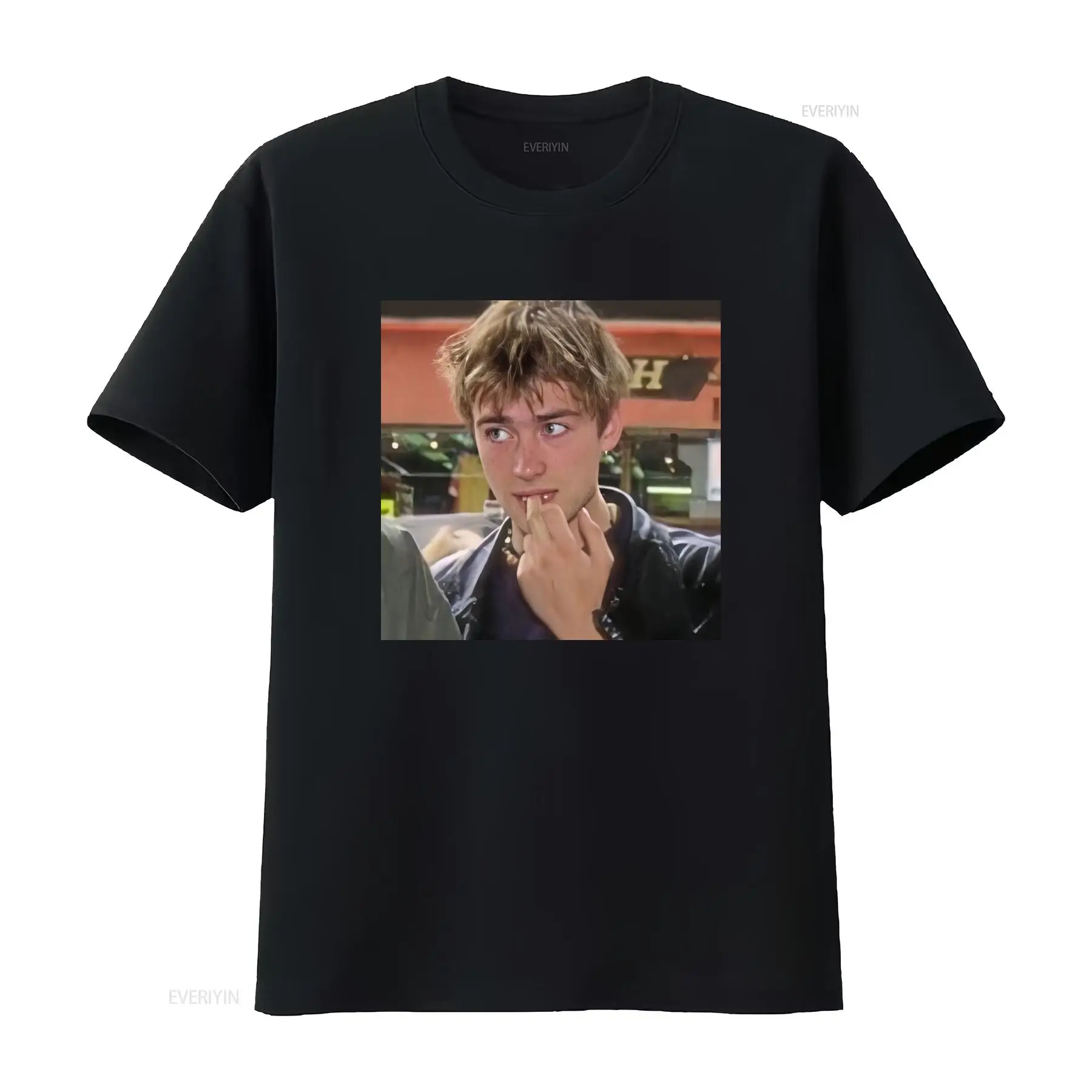 Vintage Flannel Shirt - Kaos Cetak Foto Damon Albarn untuk
