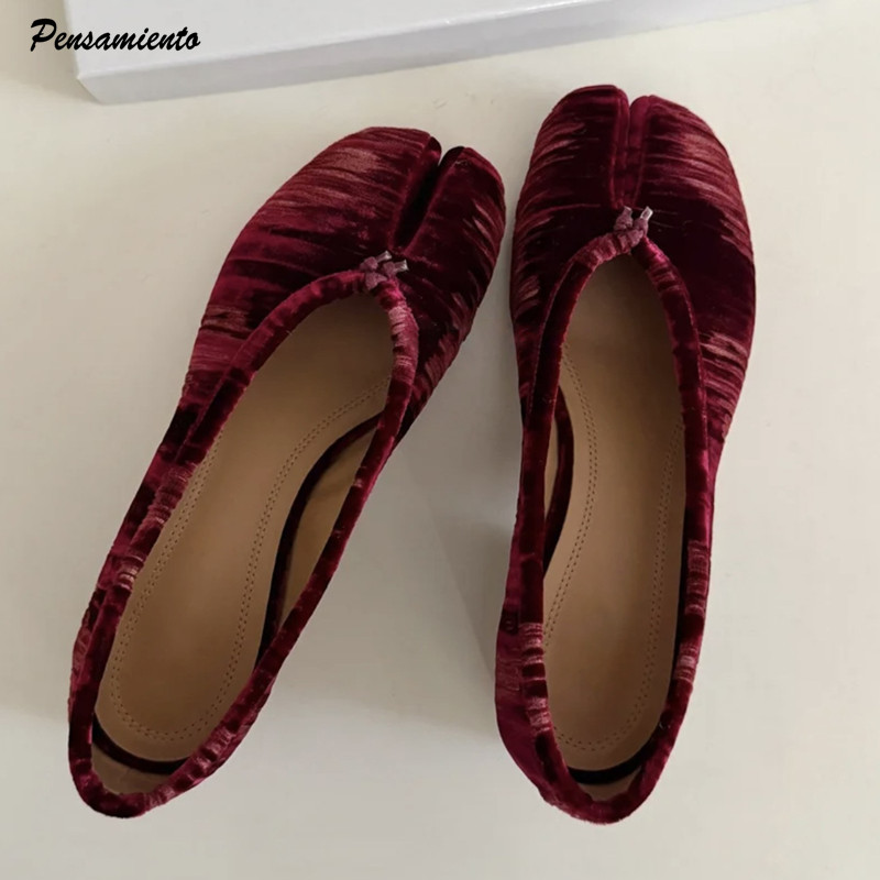 Vintage Fashion And Design - Sepatu Balet Wanita Model Lipit Desainer