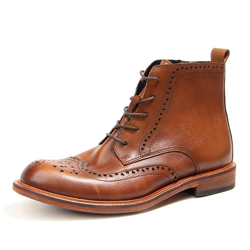 Vintage Fashion Luxury - Sepatu Bot Chelsea Pergelangan Kaki Pria
