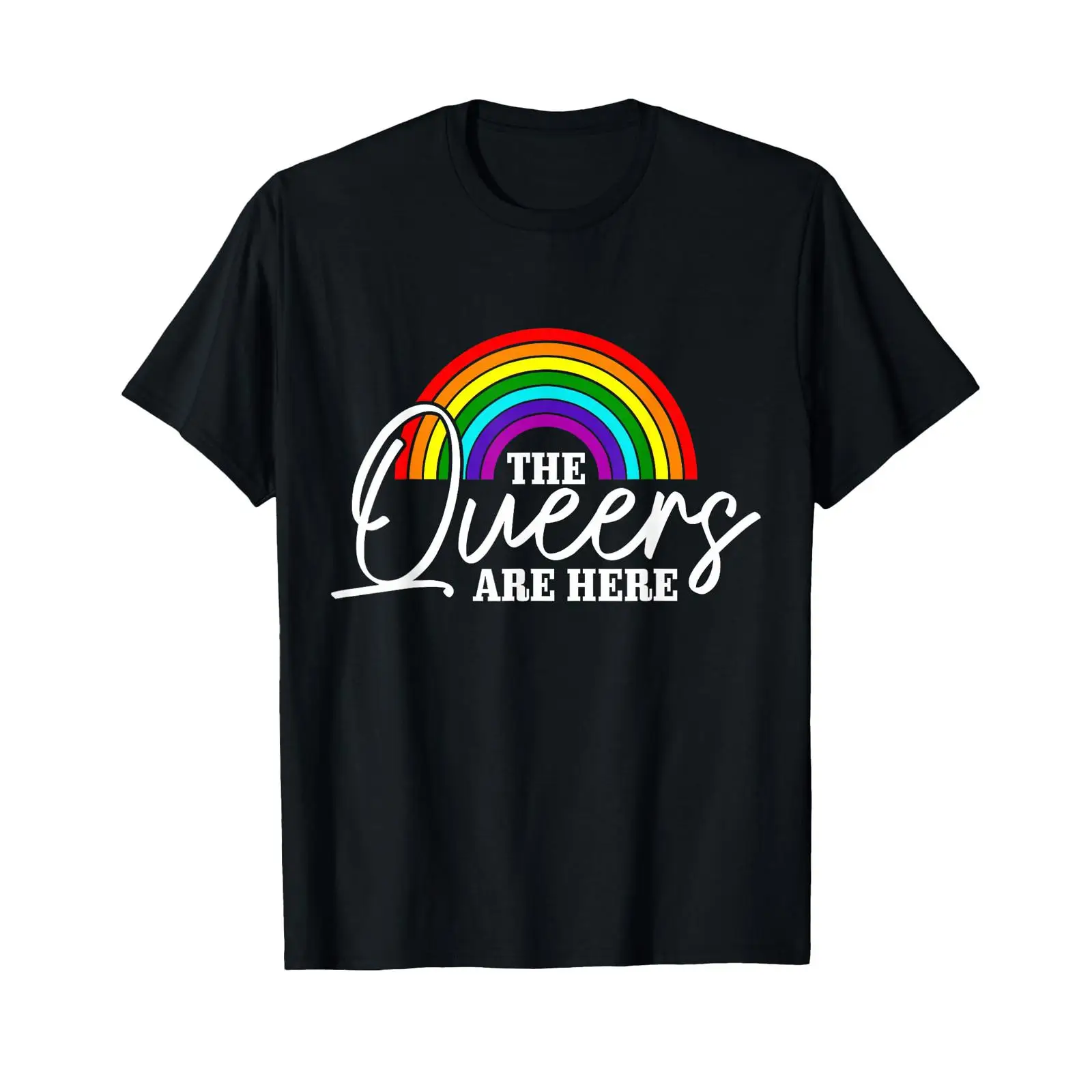 Vintage Queer Fashion - Kaos LGBT Bendera Pelangi Bulan Kebanggaan