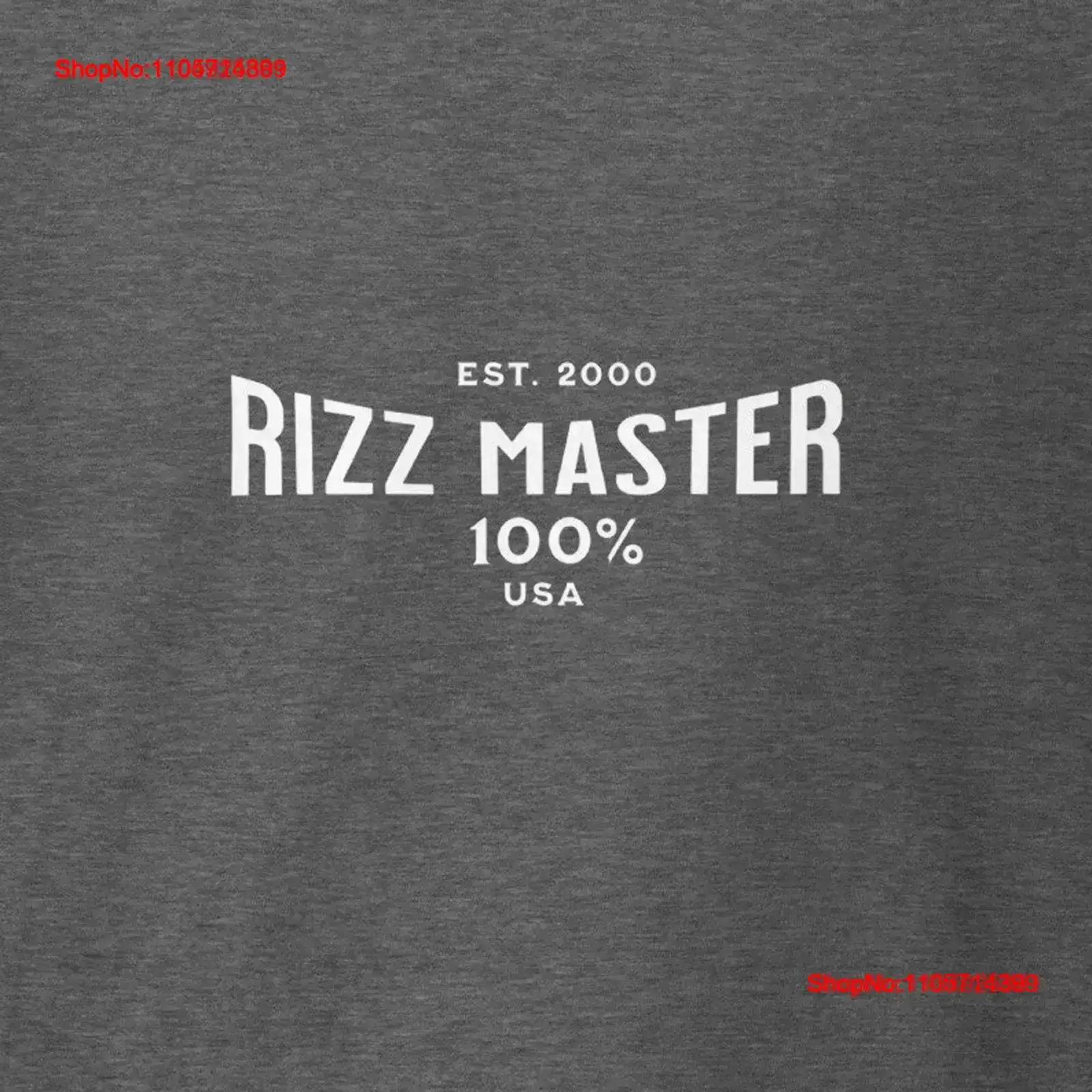 Vintage Fashion Gen Z - Kaos Rizz Master Gen Z dengan