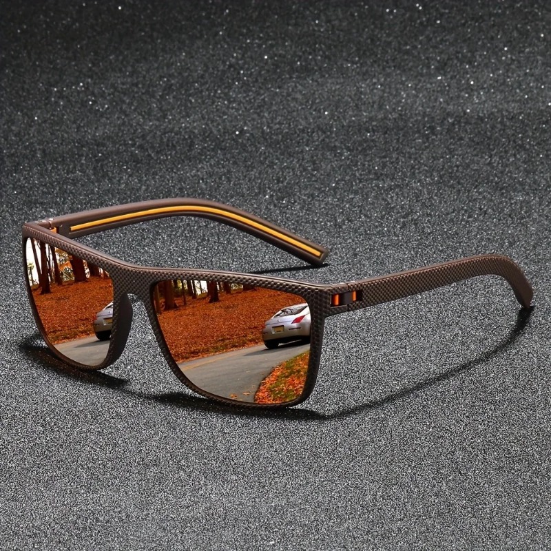 Vintage Fashion Glasses - Kacamata Hitam Persegi Vintage Olahraga Fashion