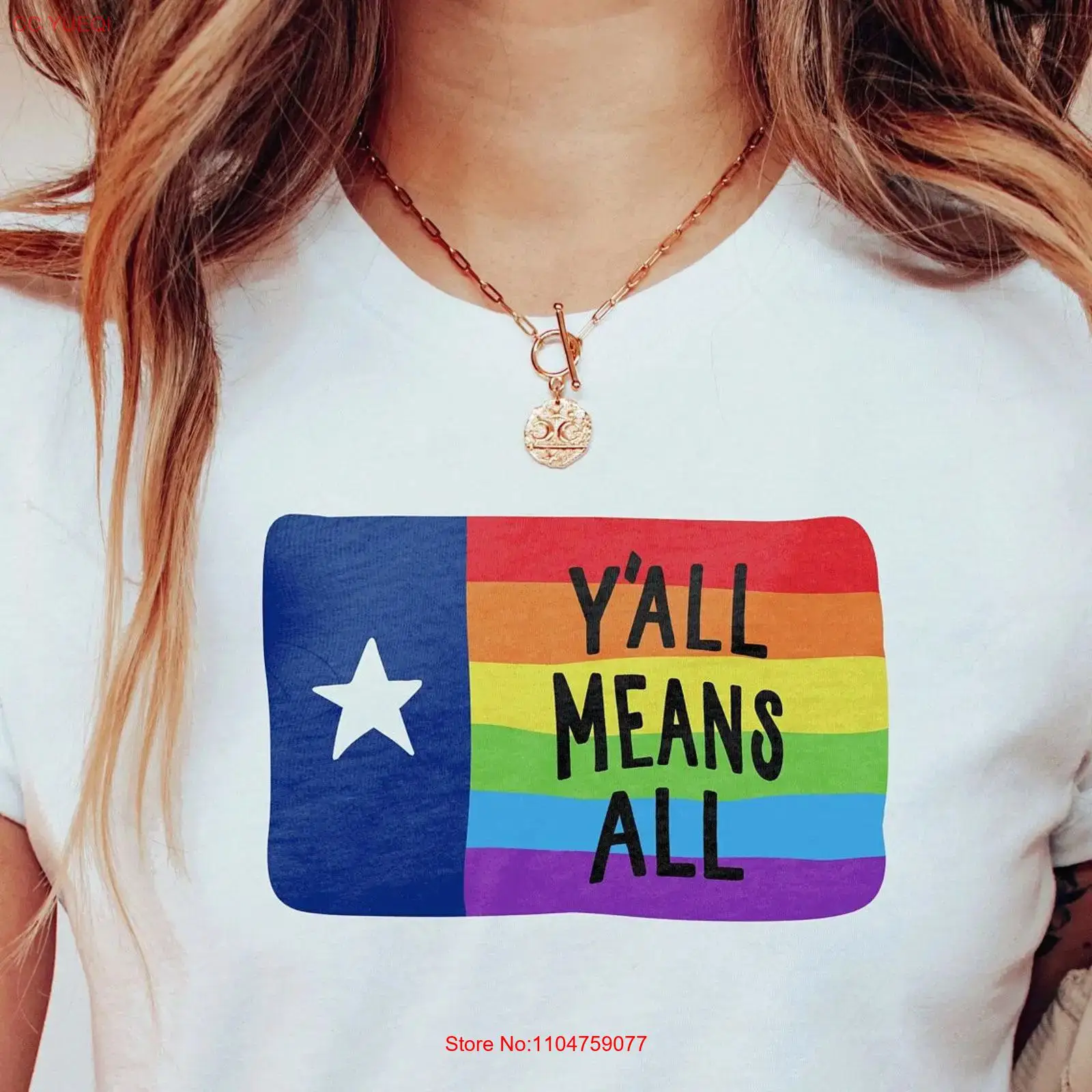 Vintage Queer Fashion - Kaos Texas Yall Means Texas Queer