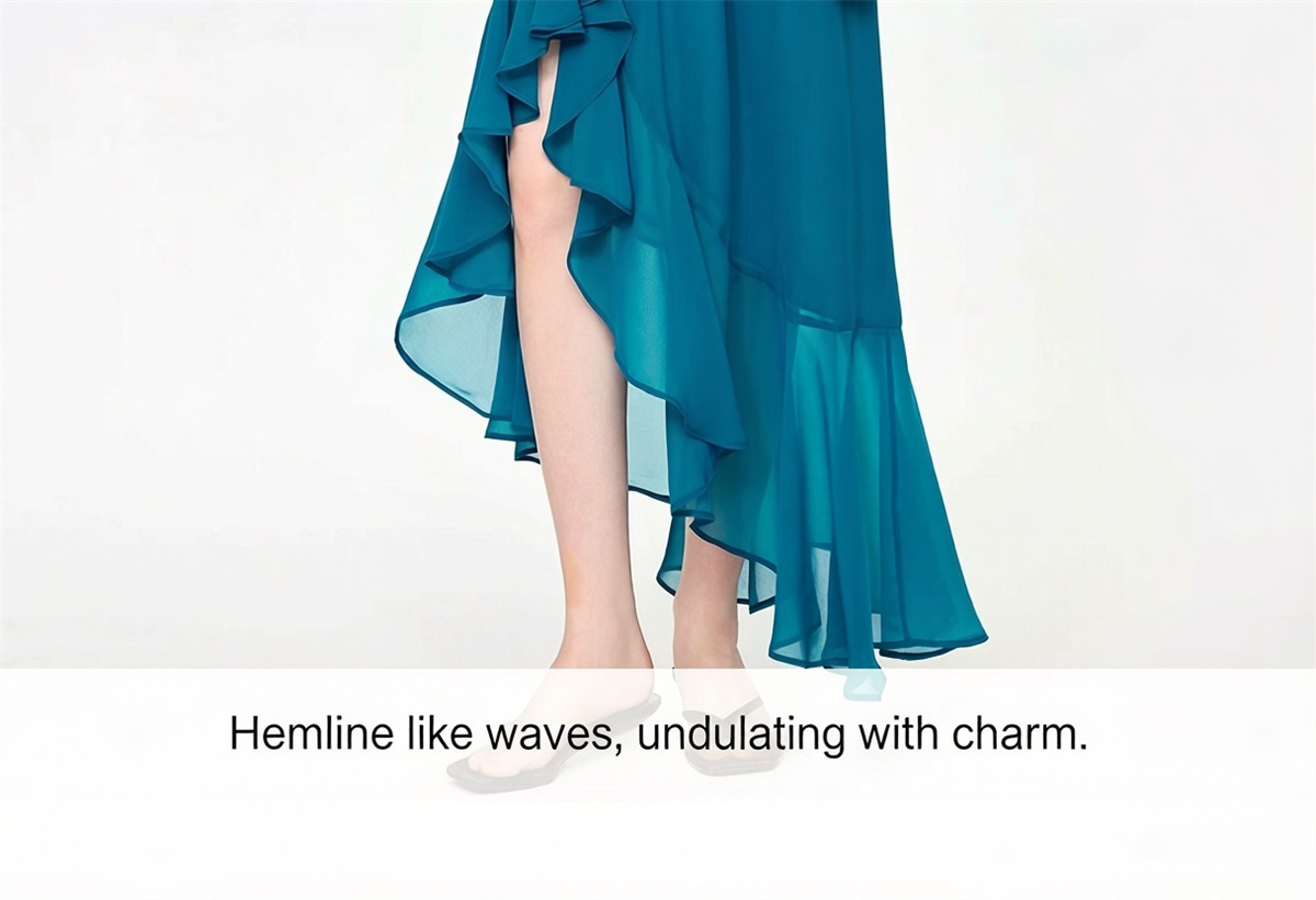 Rok Chiffon Model Fishtail Asi - Vintage Fashion Luxury ulasan dan harga