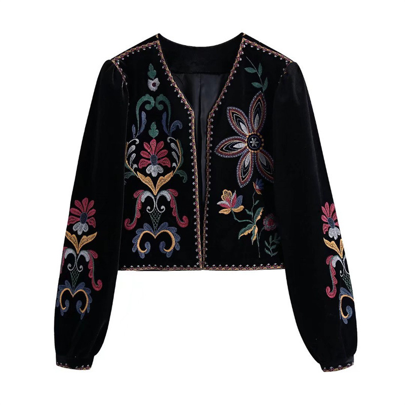 Jaket Wanita Vintage Berbahan  - Crop Cardigan Vintage ulasan dan harga