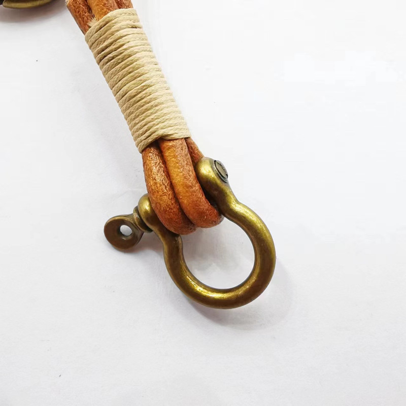 Gantungan Kunci Kulit Sapi Ret - Vintage Fashion Ornaments ulasan dan harga