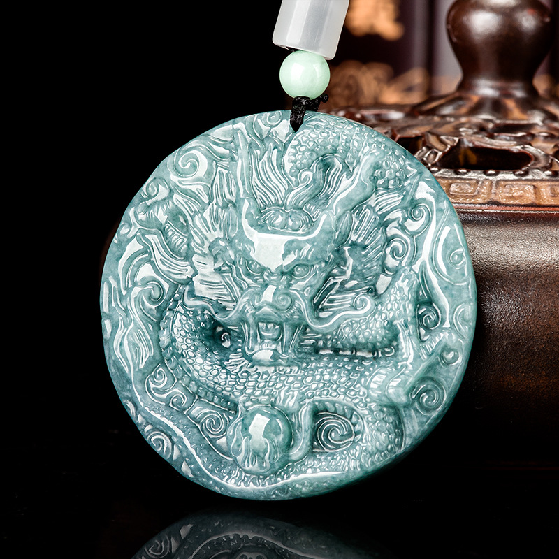 Kalung Liontin Naga Giok Burma - Vintage Fashion Women ulasan dan harga