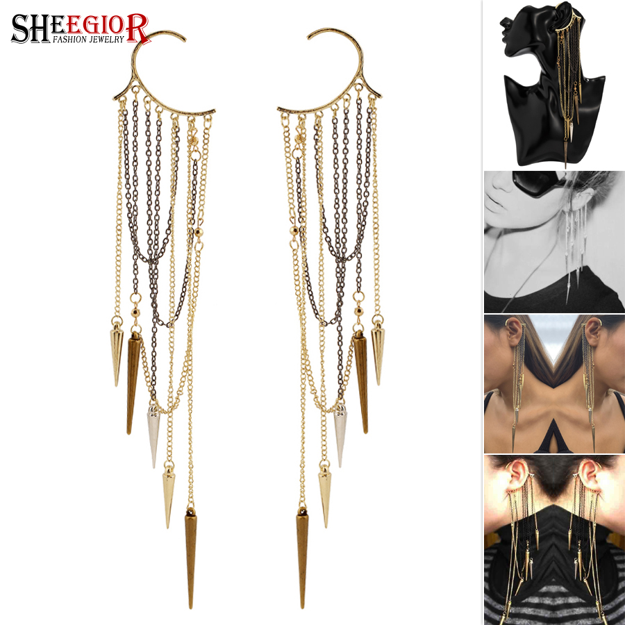 1 buah anting-anting klip kait - Vintage Fashion Ornaments ulasan dan harga