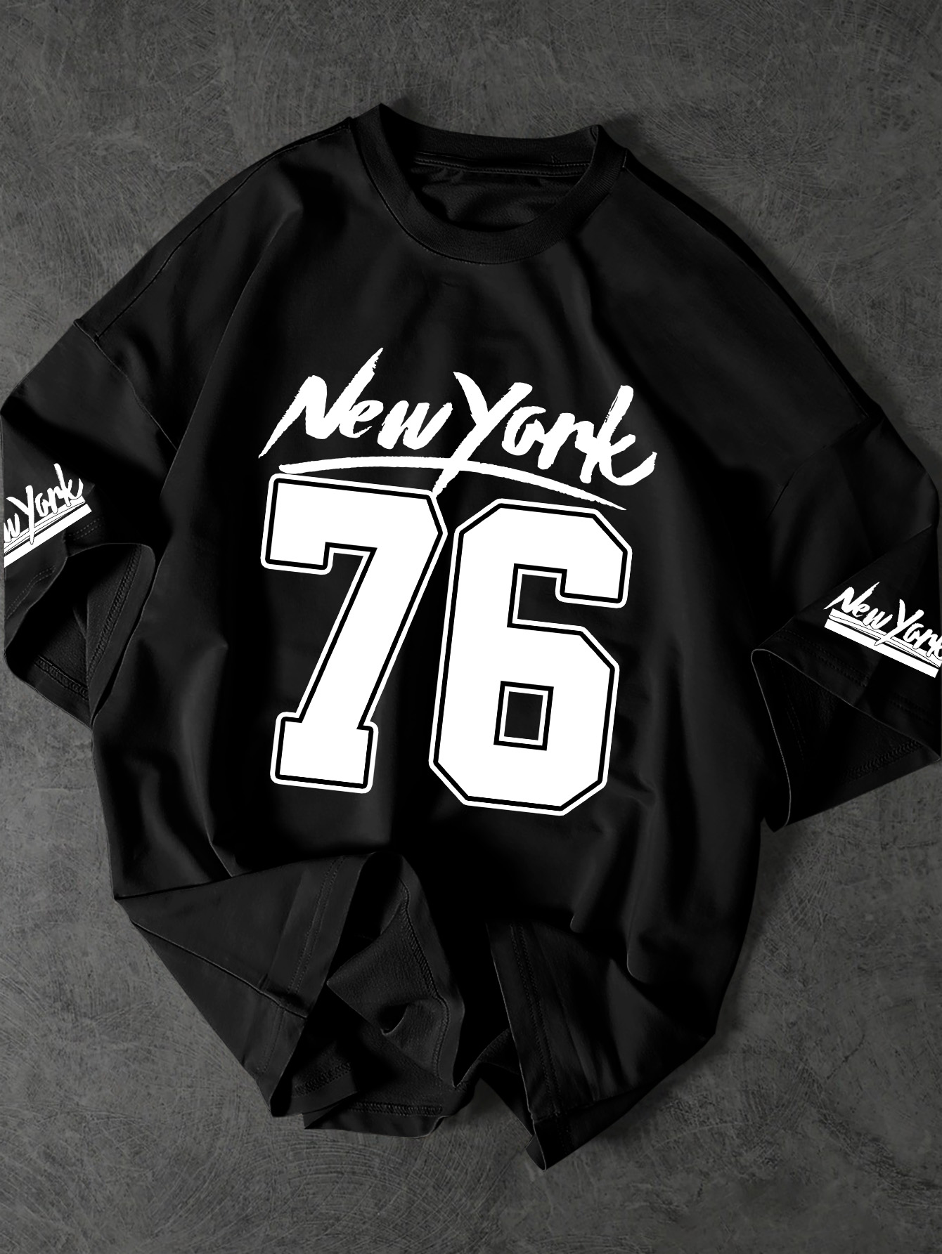 Kaos Grafis Vintage NYC 76 Bru - Vintage Fashion Nyc ulasan dan harga