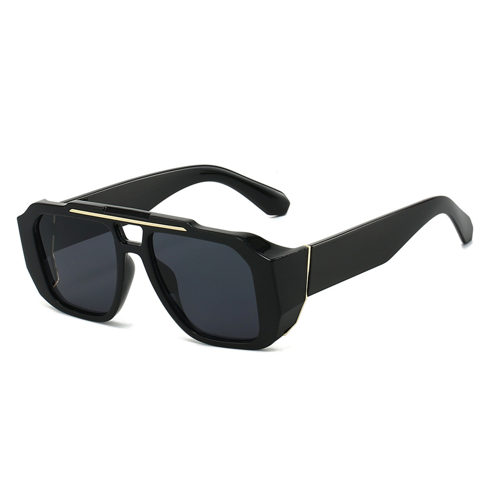 Kacamata Vintage Double-Bridge - Vintage Fashion Glasses ulasan dan harga