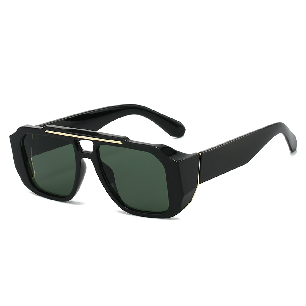 Kacamata Vintage Double-Bridge - Vintage Fashion Glasses ulasan dan harga