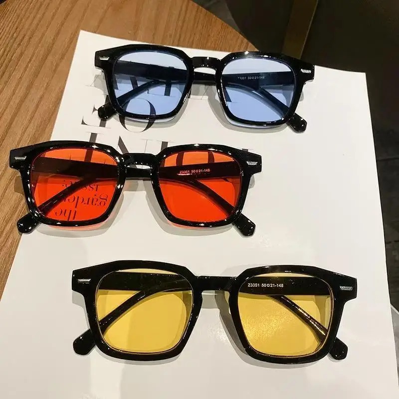 Kacamata Hitam Vintage Persegi - Vintage Fashion Glasses ulasan dan harga