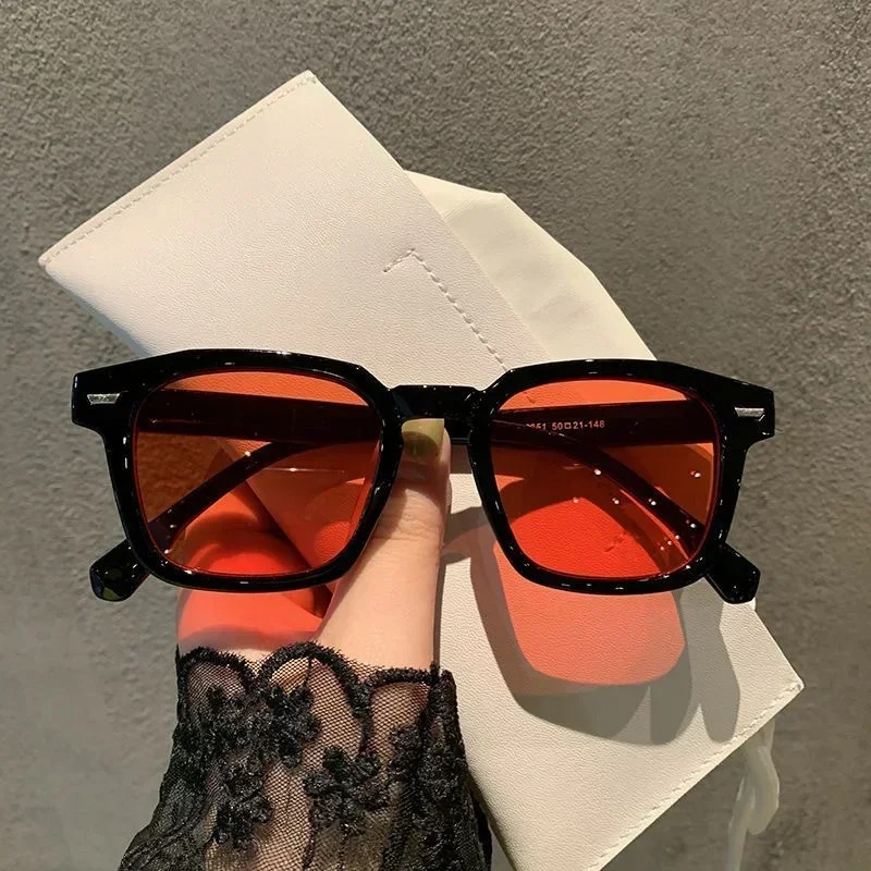 Kacamata Hitam Vintage Persegi - Vintage Fashion Glasses ulasan dan harga