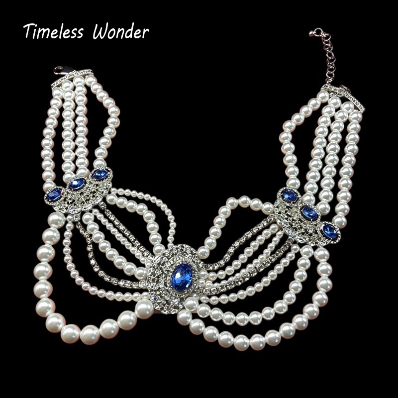 Kalung Zirkon Mewah Abadi deng - Vintage Fashion Runway ulasan dan harga