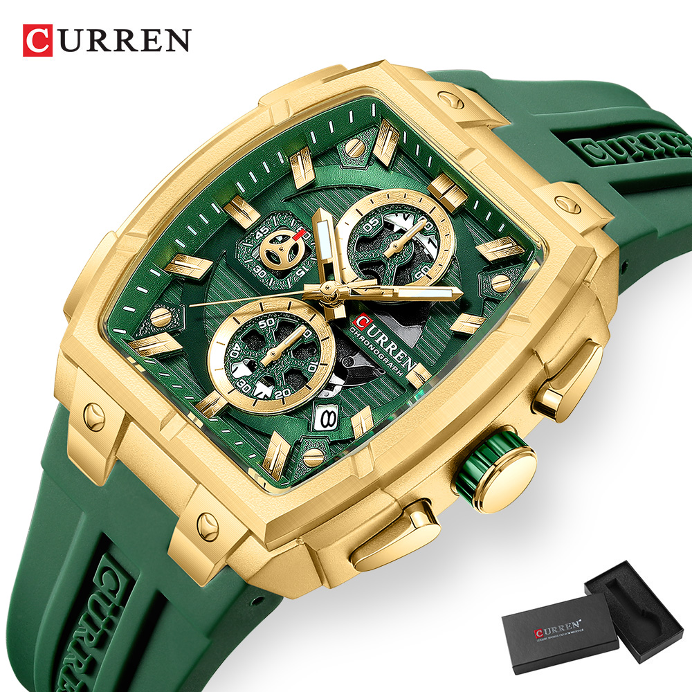 Jam Tangan Mewah Vintage CURRE - Vintage Fashion Luxury ulasan dan harga