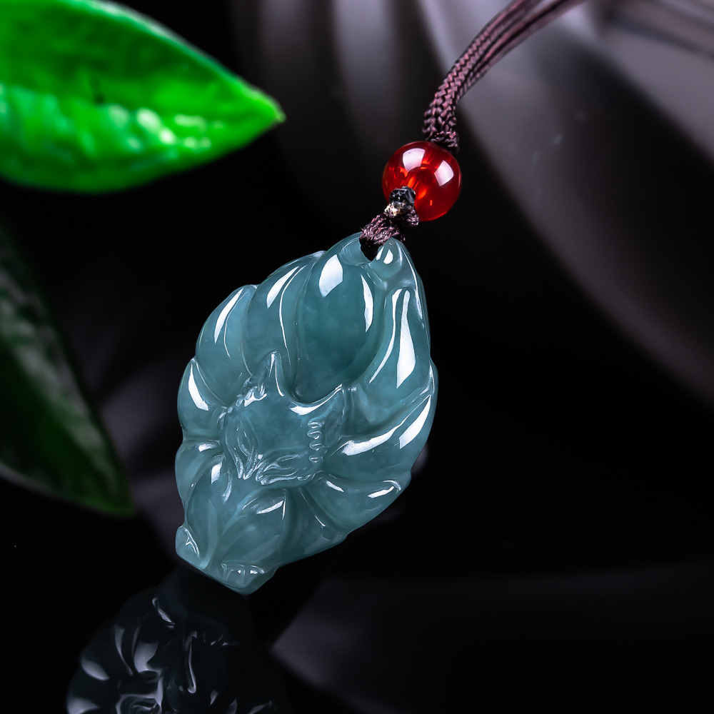 Kalung Liontin Rubah Giok Burm - Vintage Fashion Accessories ulasan dan harga
