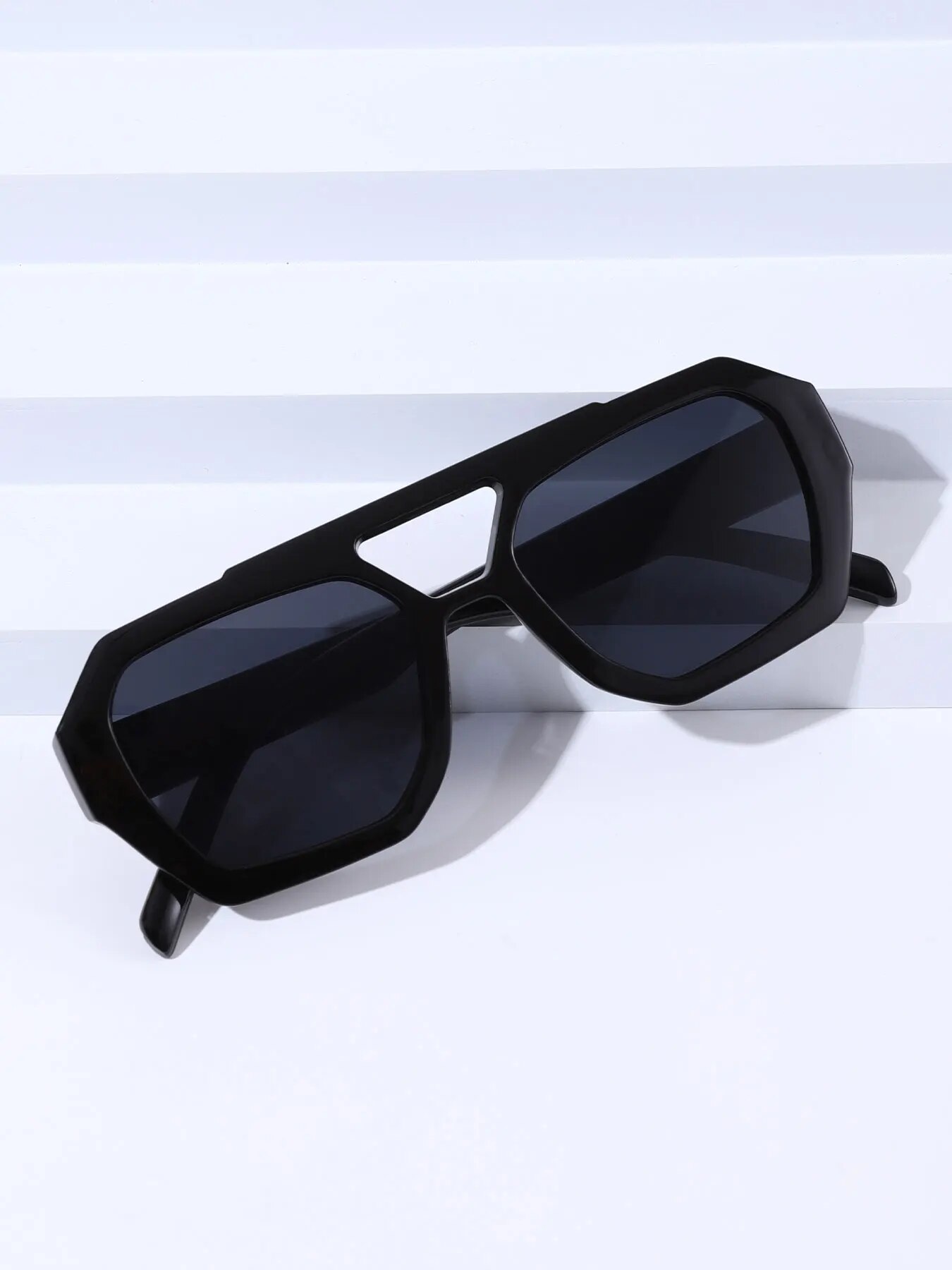 Kacamata Hitam Vintage Persegi - Vintage Fashion Glasses ulasan dan harga