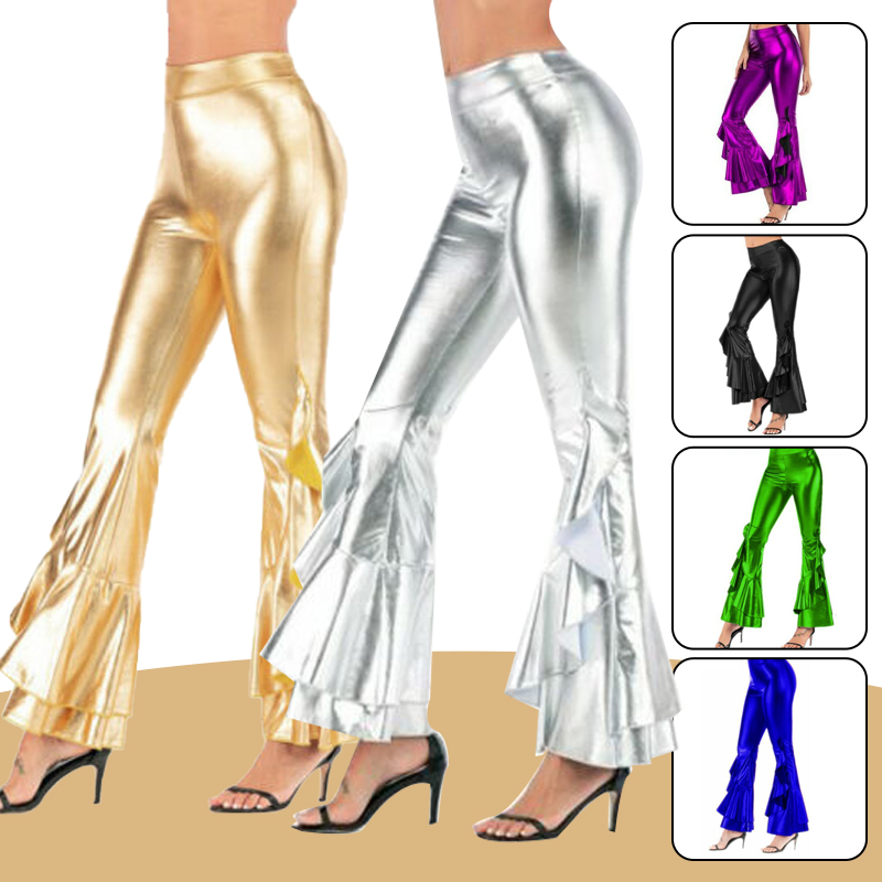 Celana Panjang Suar Mengkilap  - Wide Leg Trouser 70S ulasan dan harga