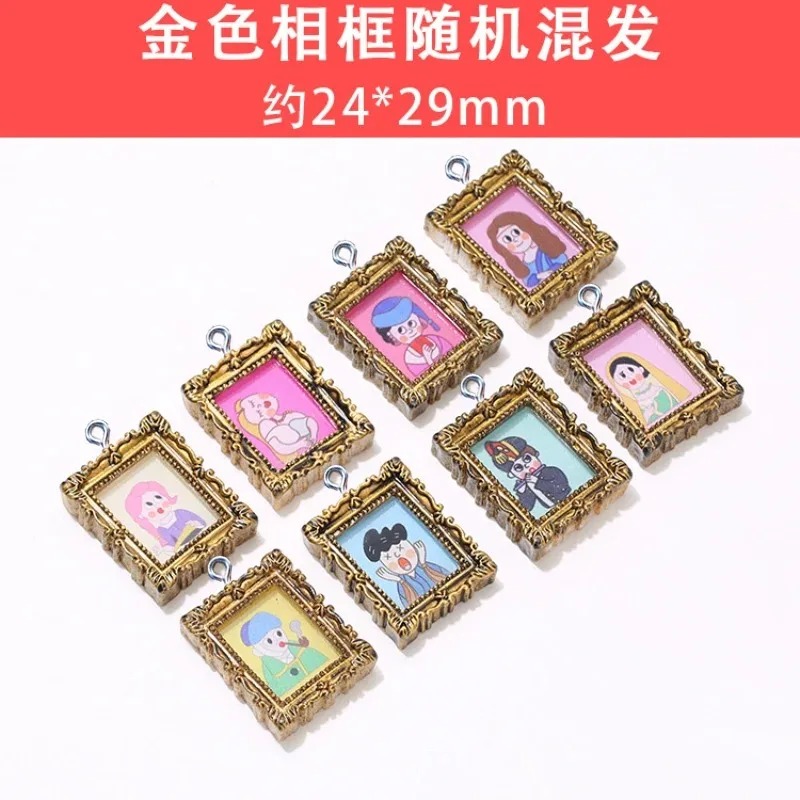 10 Buah Liontin Bingkai Foto R - Vintage Fashion Accessories ulasan dan harga