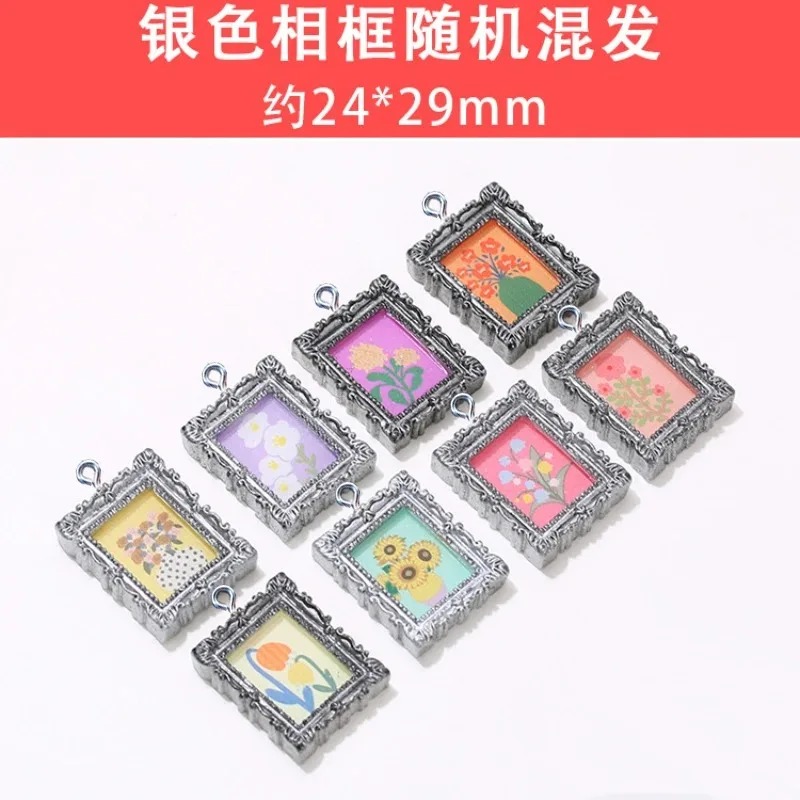 10 Buah Liontin Bingkai Foto R - Vintage Fashion Accessories ulasan dan harga