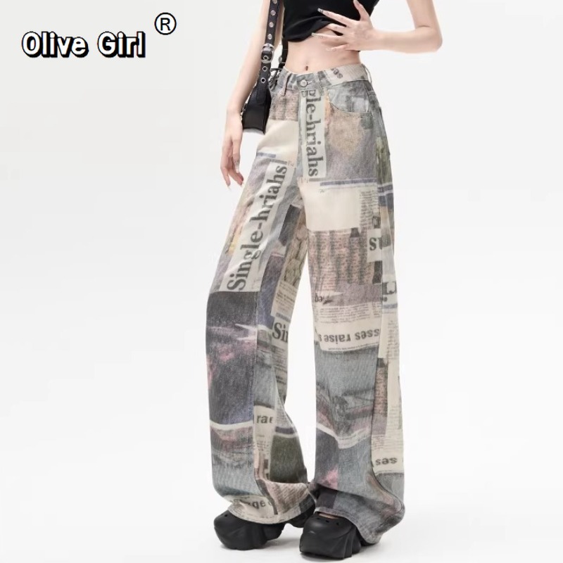 Celana Jeans Wanita Olivegirl  - Mom Jean High Rise ulasan dan harga