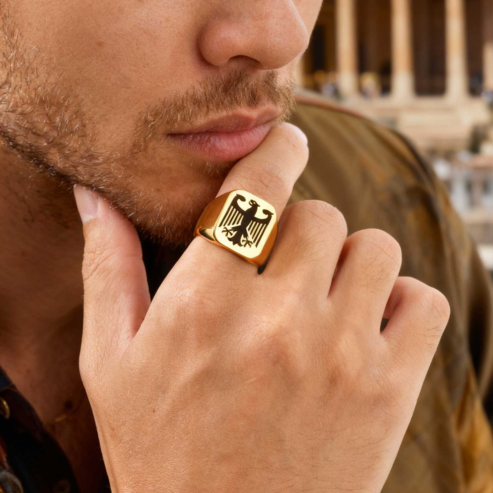 Cincin Elang Terbang Kustom, C - Vintage Fashion Rings ulasan dan harga