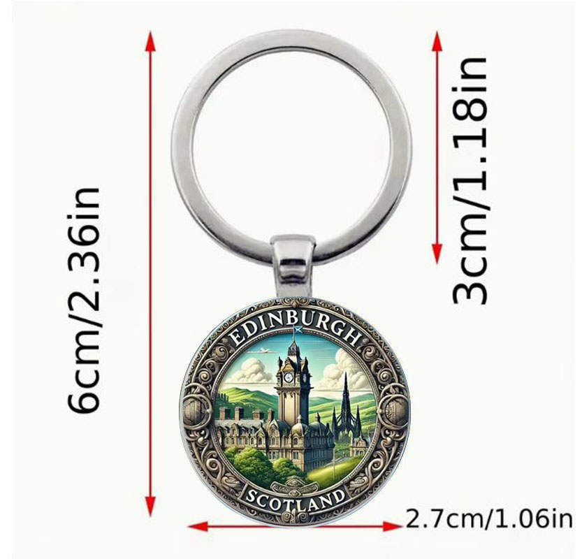 Gantungan Kunci Skotlandia Edi - Vintage Fashion Edinburgh ulasan dan harga
