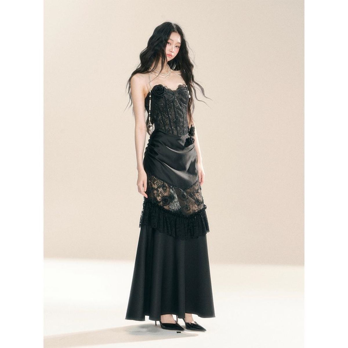 Gaun Renda Y2k Grunge Gotik Vi - Vintage Fashion And Design ulasan dan harga