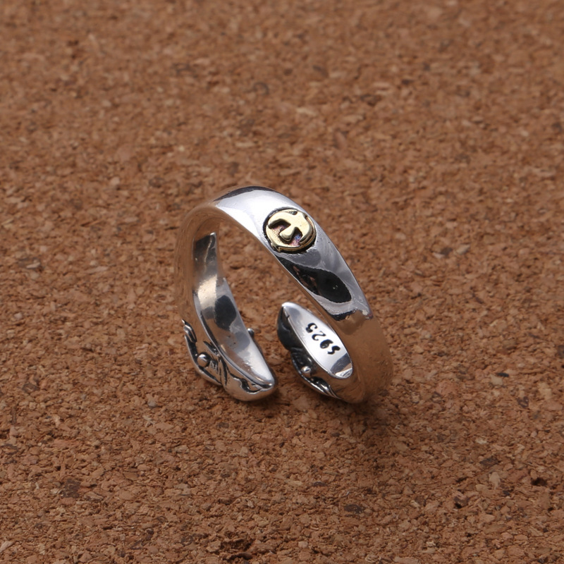 Cincin perak sterling S925 gro - Vintage Fashion Rings ulasan dan harga