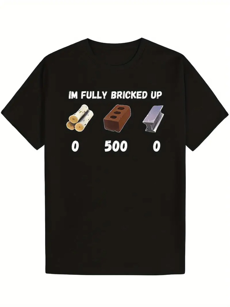 Kaos Pria Vintage I'm Fully Br - Vintage Fashion Gen Z ulasan dan harga