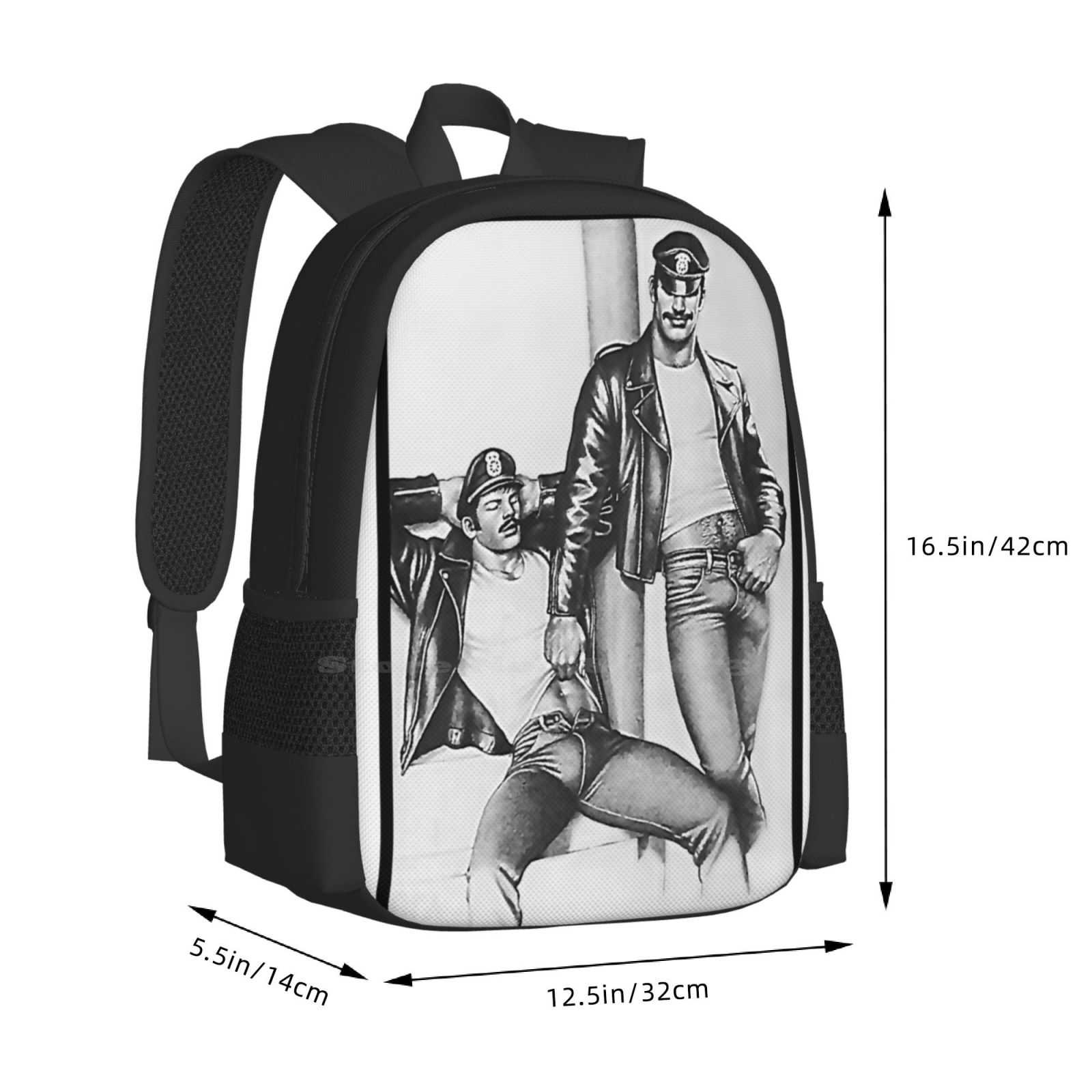 Tas punggung Laptop desain pol - Vintage Queer Fashion ulasan dan harga