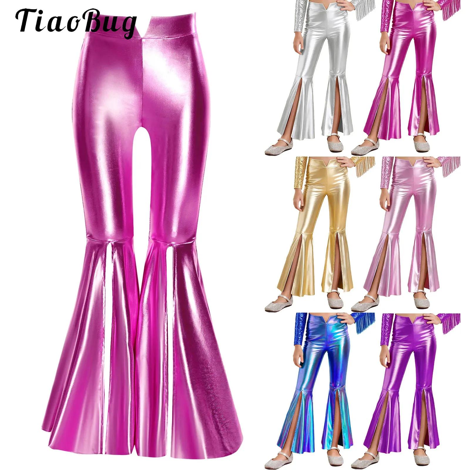Legging Metalik Mengkilap untu - Wide Leg Trouser 70S ulasan dan harga