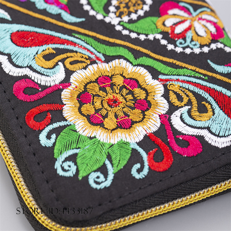 Dompet Panjang Bordir Gaya Etn - Vintage Fashion Style Female ulasan dan harga