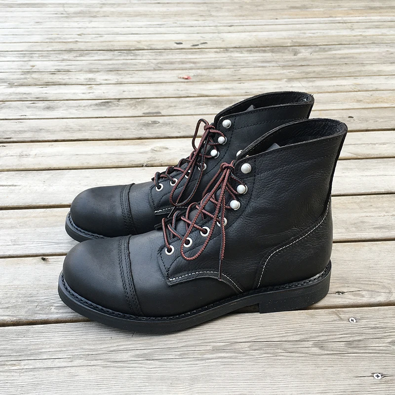 Sepatu Pria Baru Sepatu Bot Pr - Vintage Fashion Luxury ulasan dan harga