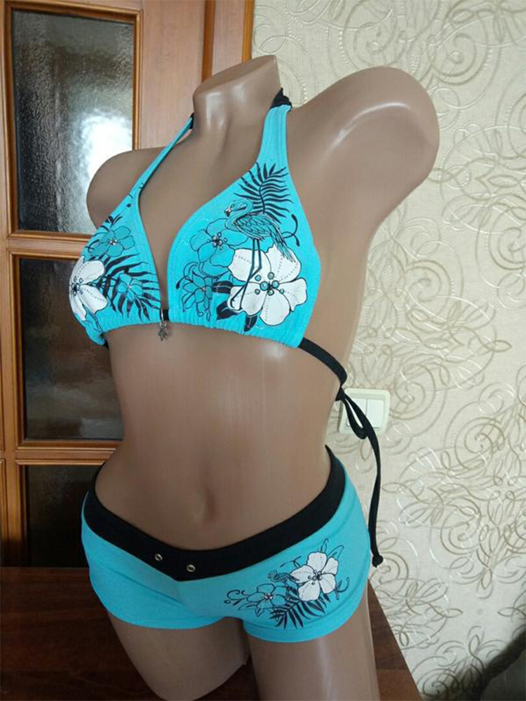 Vintage Bunga Cetak Manis Set  - Vintage Fashion Style Female ulasan dan harga