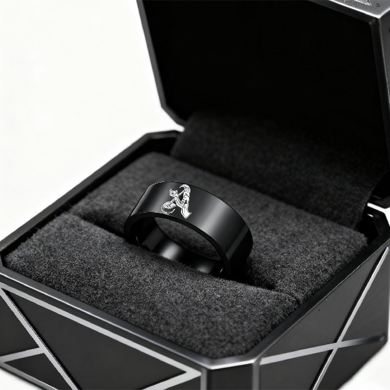 Letdiffery Cincin Nama Berukir - Vintage Fashion Rings ulasan dan harga