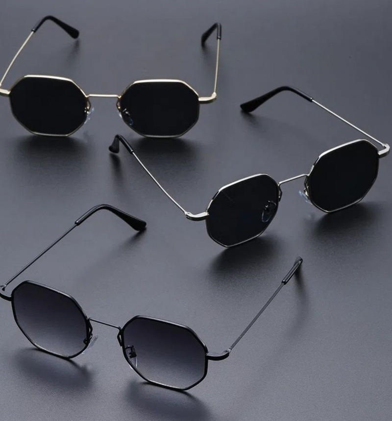 Kacamata Hitam Kotak Kecil Sek - Vintage Fashion Glasses ulasan dan harga
