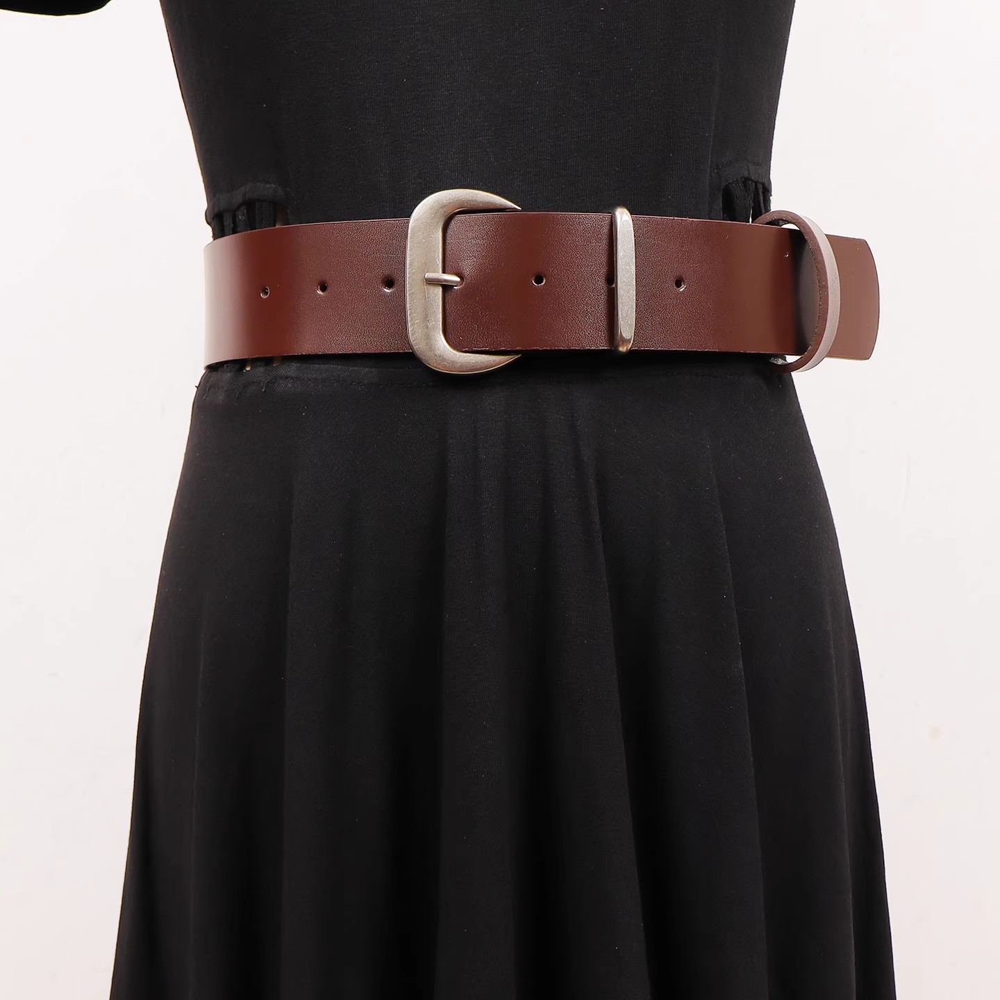 Sabuk Kulit Asli Vintage untuk - Vintage Fashion Runway ulasan dan harga