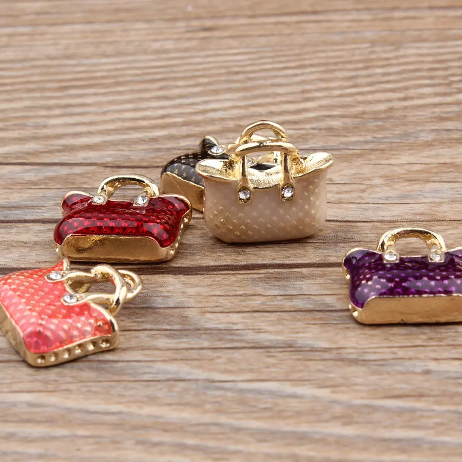 10 buah tas tangan wanita Vint - Vintage Fashion Ornaments ulasan dan harga