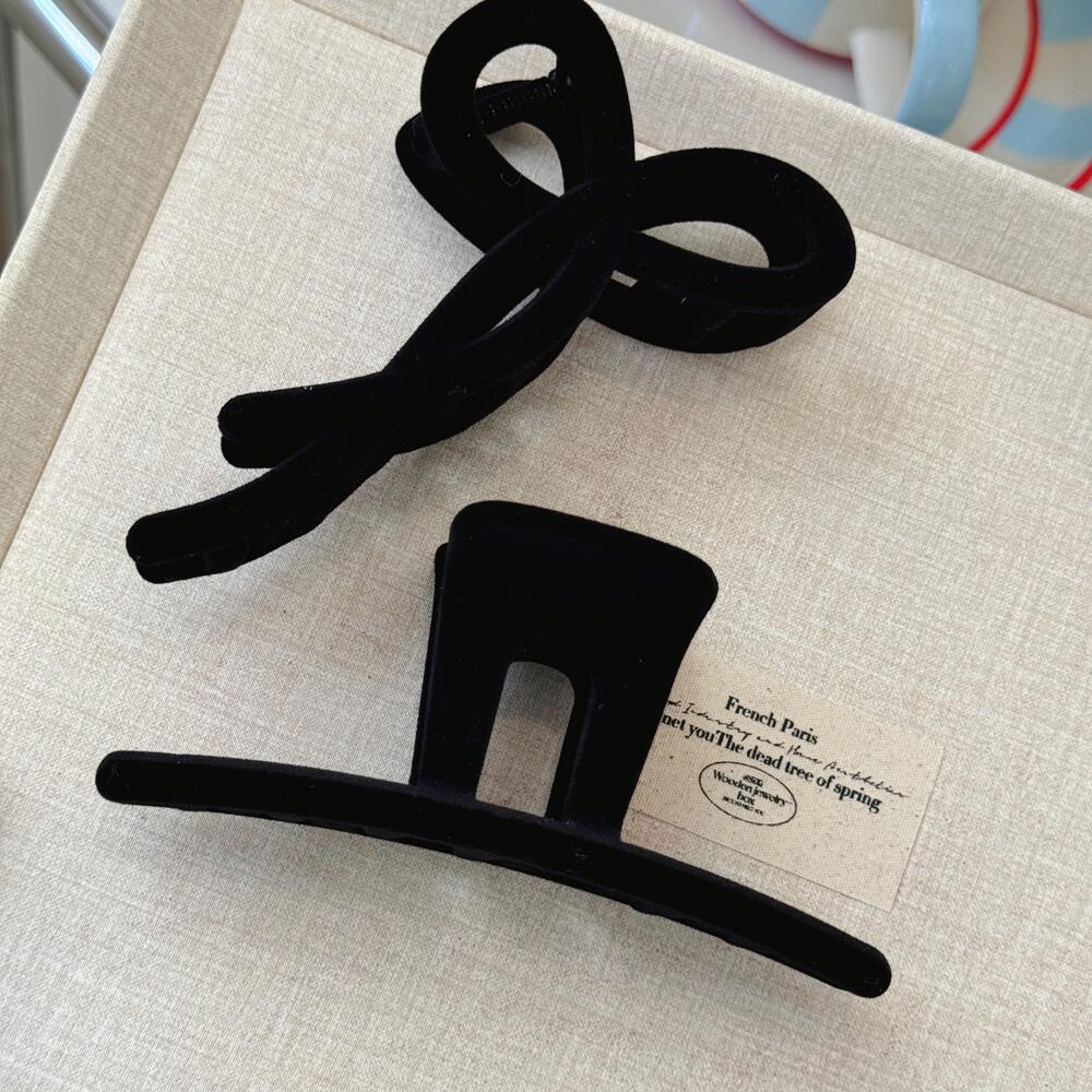 Jepit rambut hitam cakar rambu - Vintage Fashion Ornaments ulasan dan harga